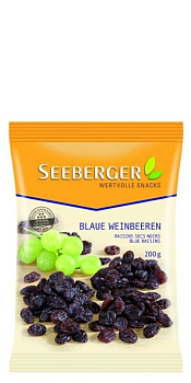 Изюм из темного винограда "Seeberger" 200 г
