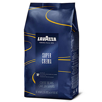 Кофе LavAzza / Лавацца Super Crema зерно в/у (1кг)