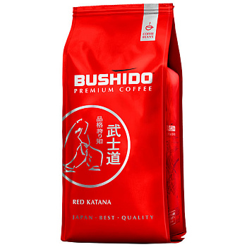 Кофе Bushido Red Katana зерно в/у 1000 гр