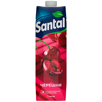 Нектар Santal черешня 1 литр