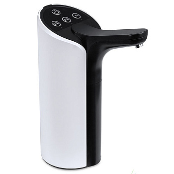 Помпа Ecotronic PLR-220 white электрическая на аккумуляторе с USB-адаптером для 19л бутылей