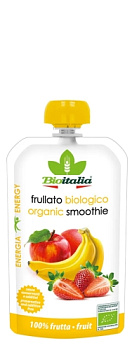 Bioitalia (Биоиталия) - "Яблоко-клубника-банан" 120г
