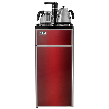 Кулер с чайным столиком Тиабар Vatten L50REAT red