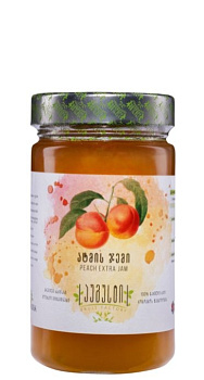 Джем "August" - персик 350г